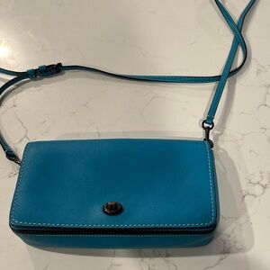 Coach Teal Crossbody Bag